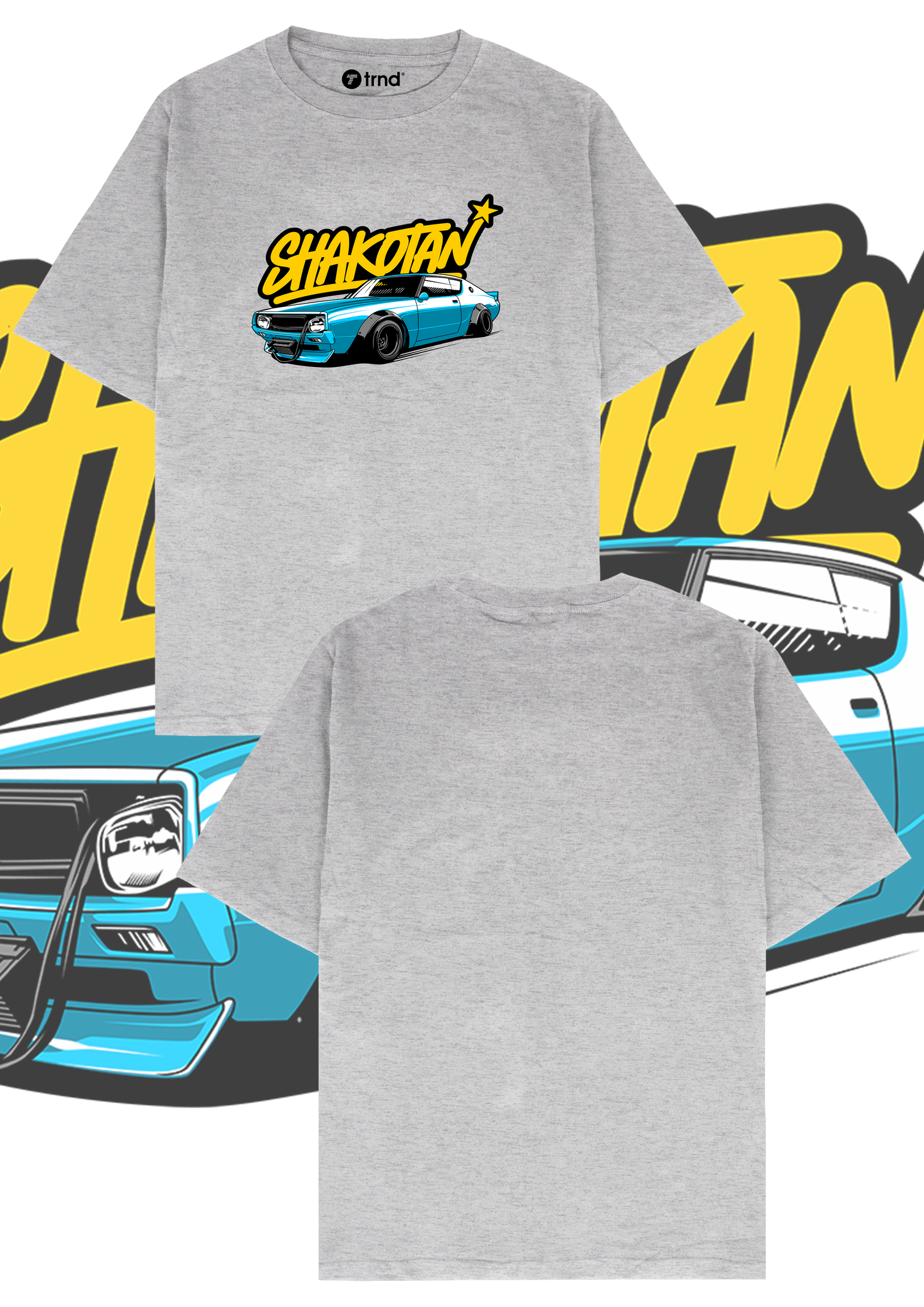 Nissan Skyline Shakotan T-Shirt - Trend Streetwear Car Graphic Tee