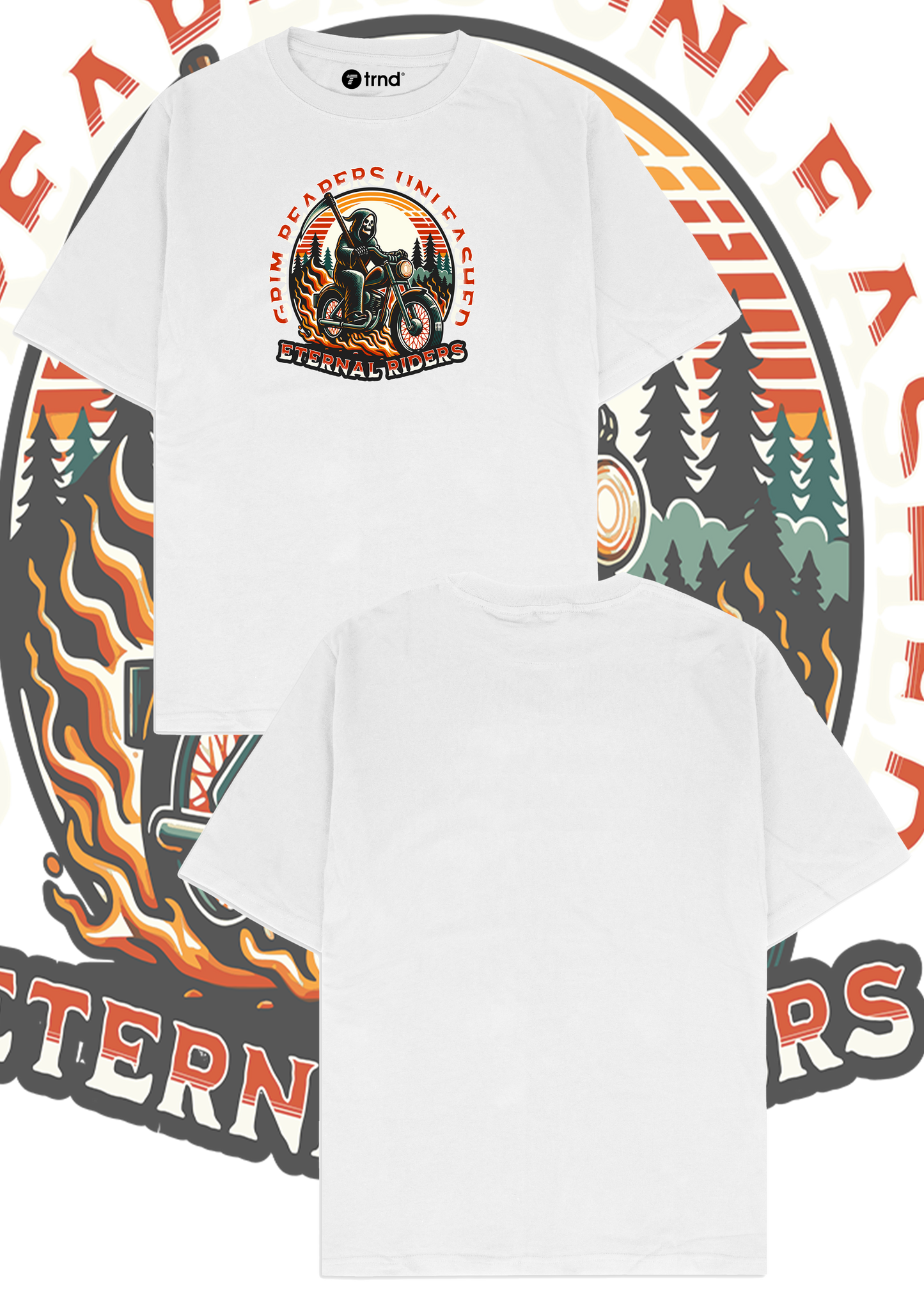 Grim Reapers Unleashed T-Shirt - Eternal Riders | TRND