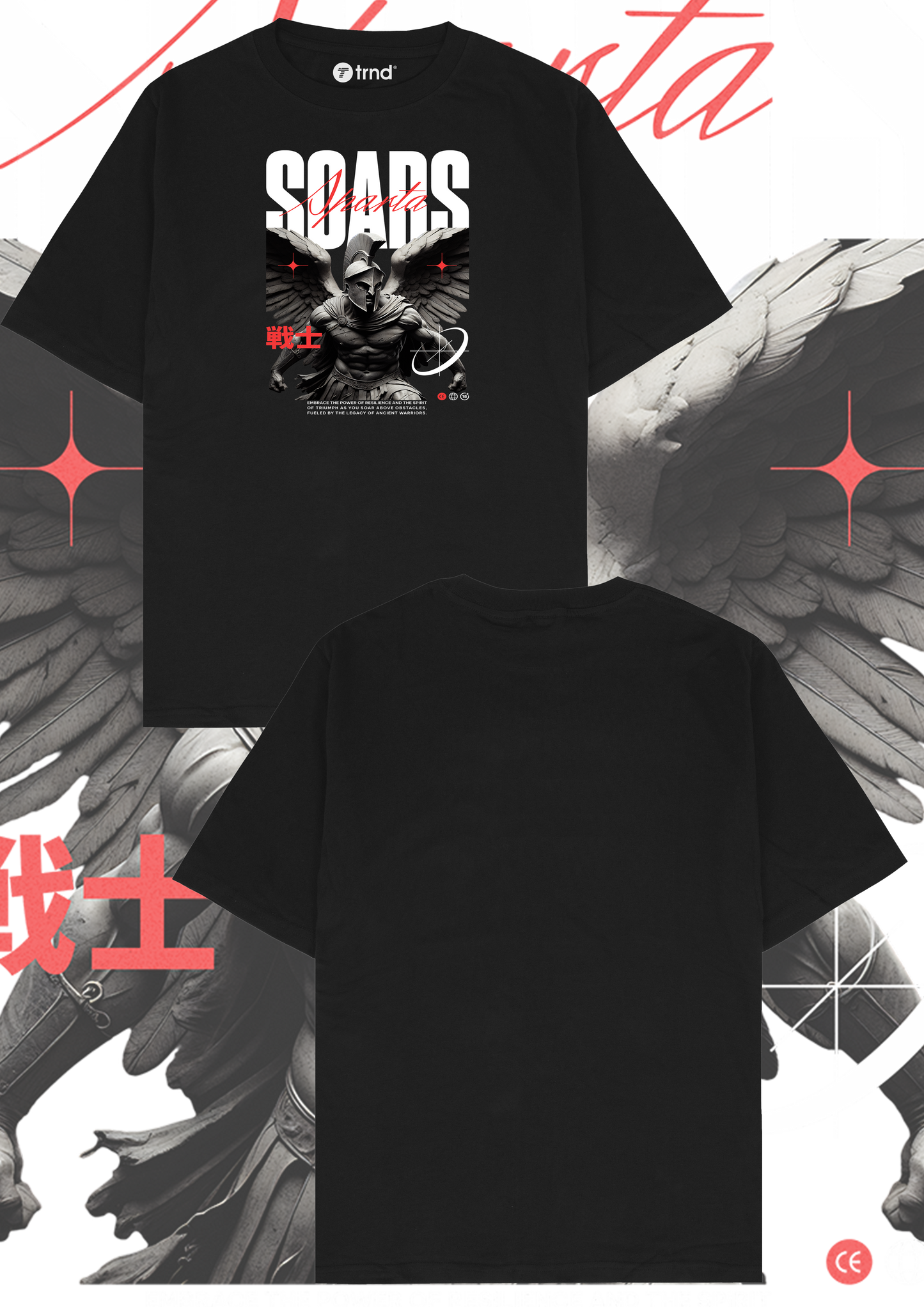 Soars Warrior T-Shirt - Trend Streetwear Graphic Tee