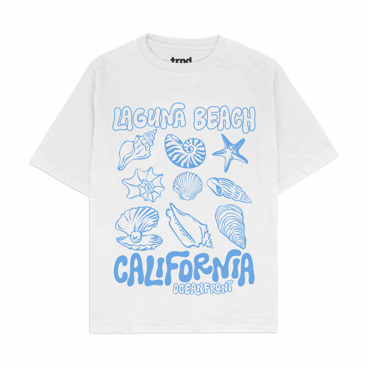 Laguna Beach California Oceanfront Graphic T-Shirt