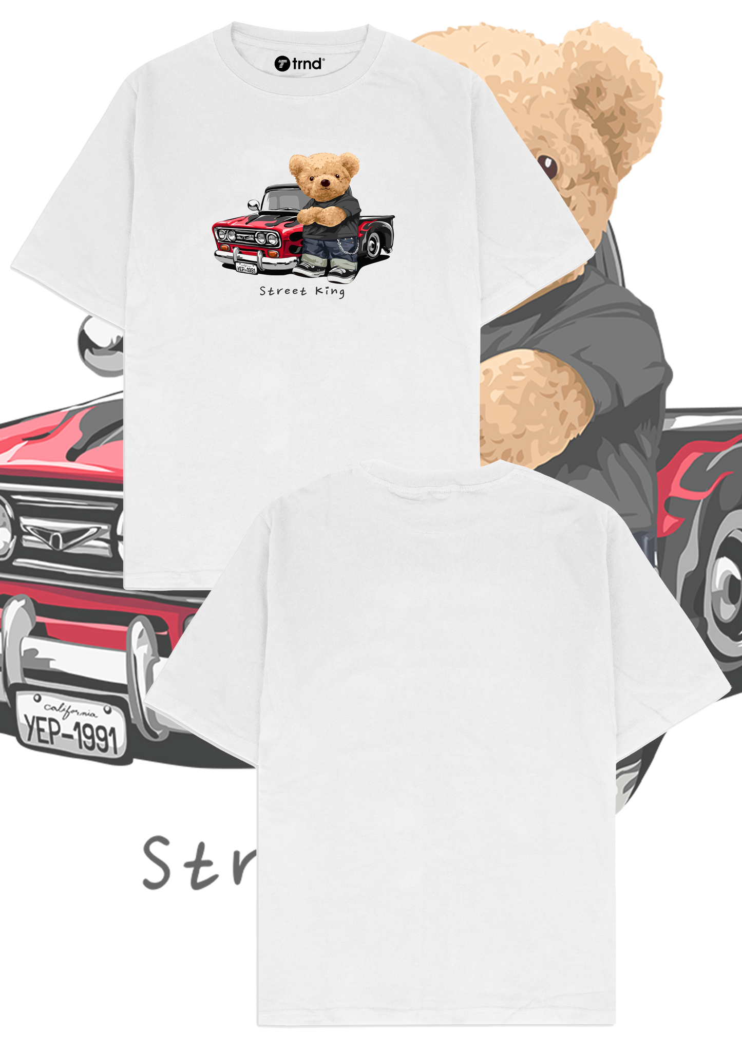 Street King Urban Teddy Bear By TRND