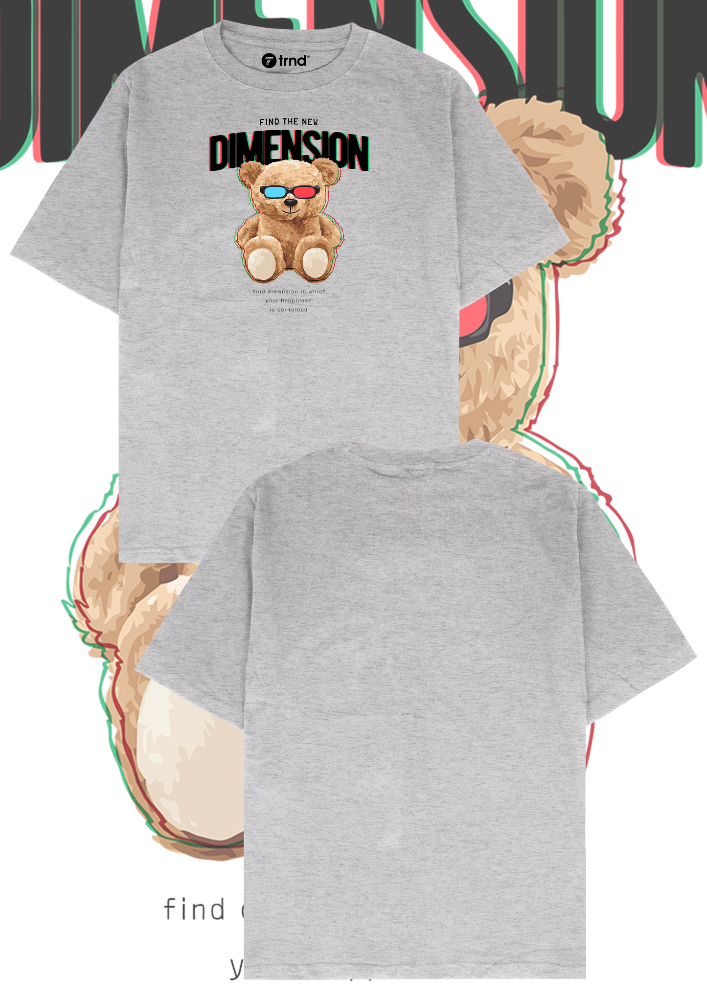 Find The New Dimension Urban Teddy Bear By TRND