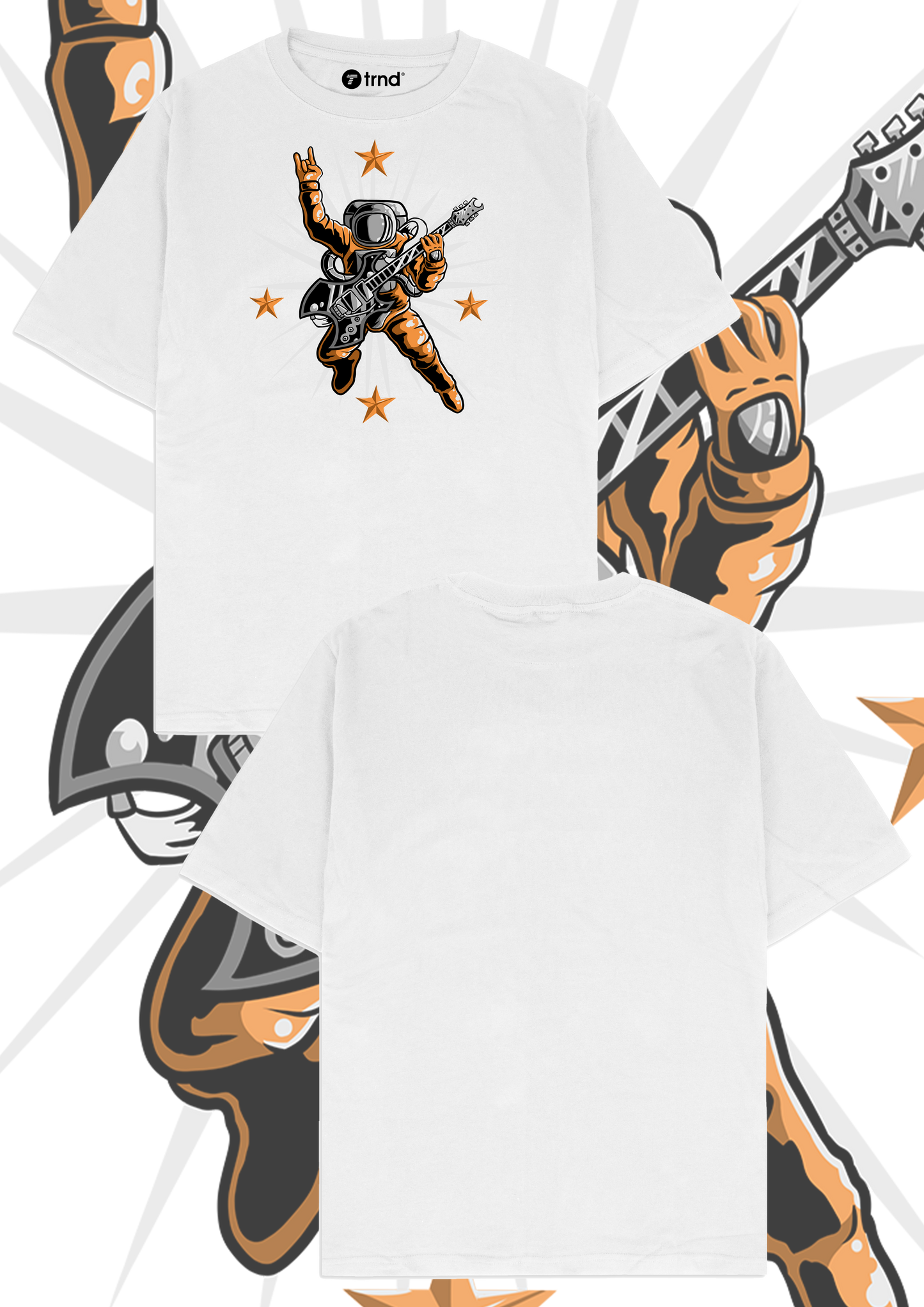 Galactic Rockstar T-Shirt - Cosmic Soundwave | TRND