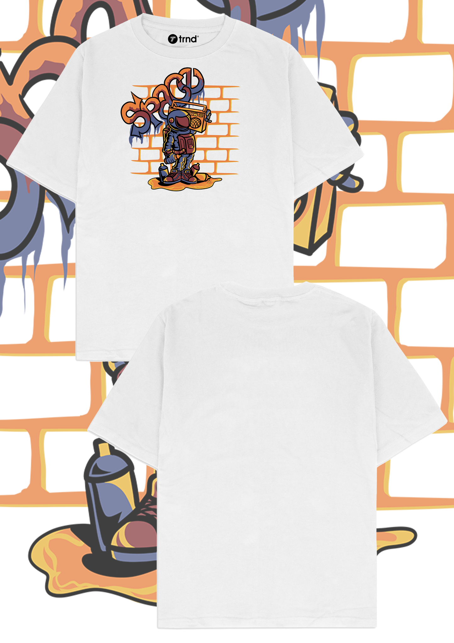 Cosmic DJ T-Shirt - Astronaut Beats | TRND