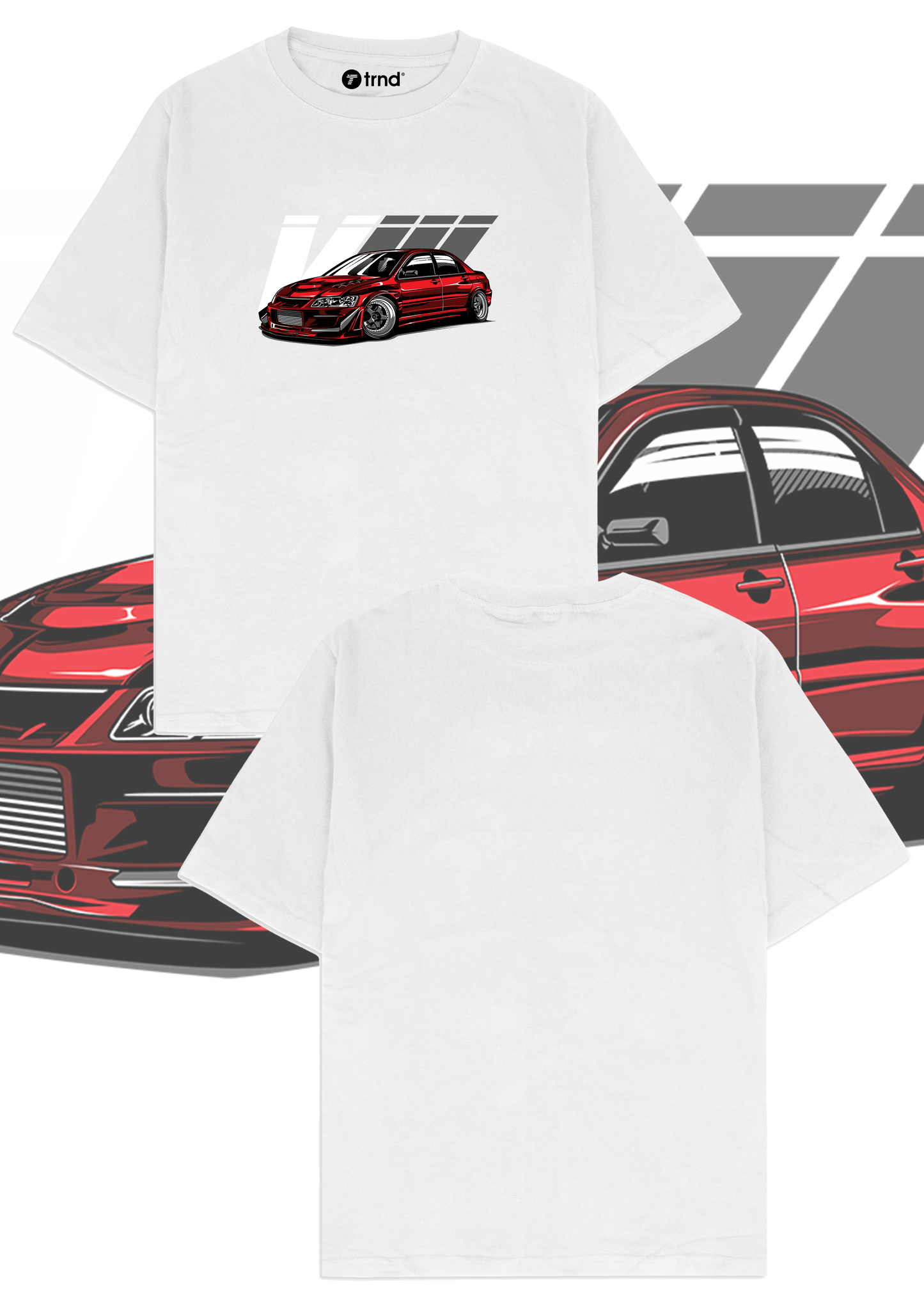 Mitsubishi Lancer Evo T-Shirt - Trend Streetwear Car Graphic Tee