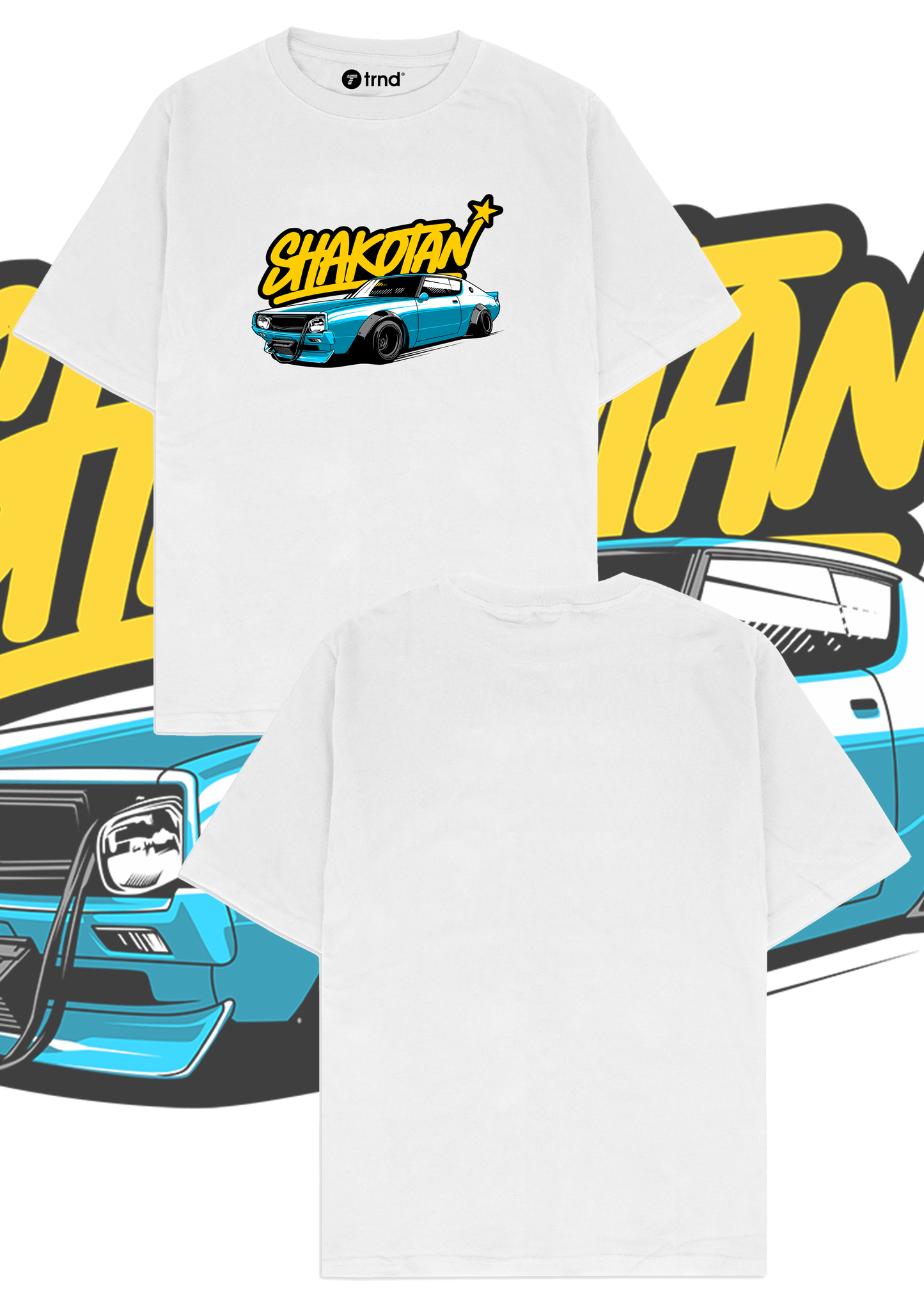 Nissan Skyline Shakotan T-Shirt - Trend Streetwear Car Graphic Tee