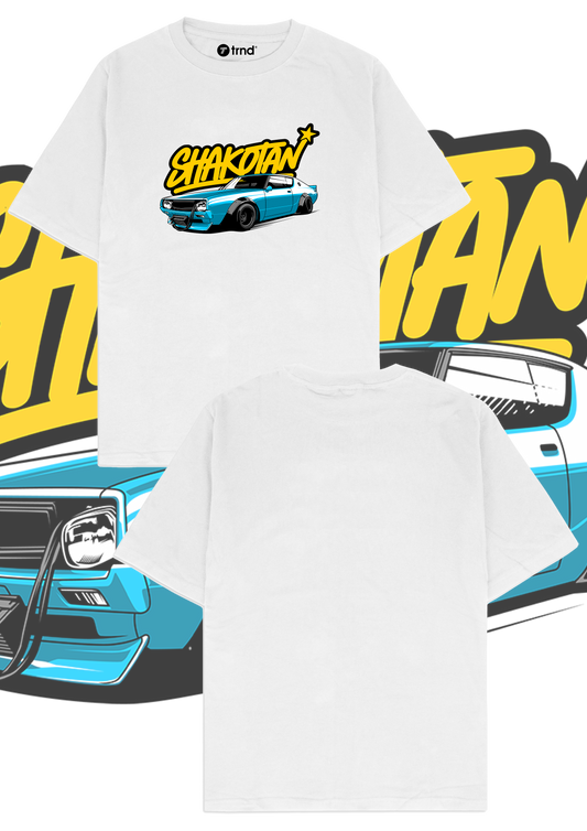 Nissan Skyline Shakotan T-Shirt - Trend Streetwear Car Graphic Tee