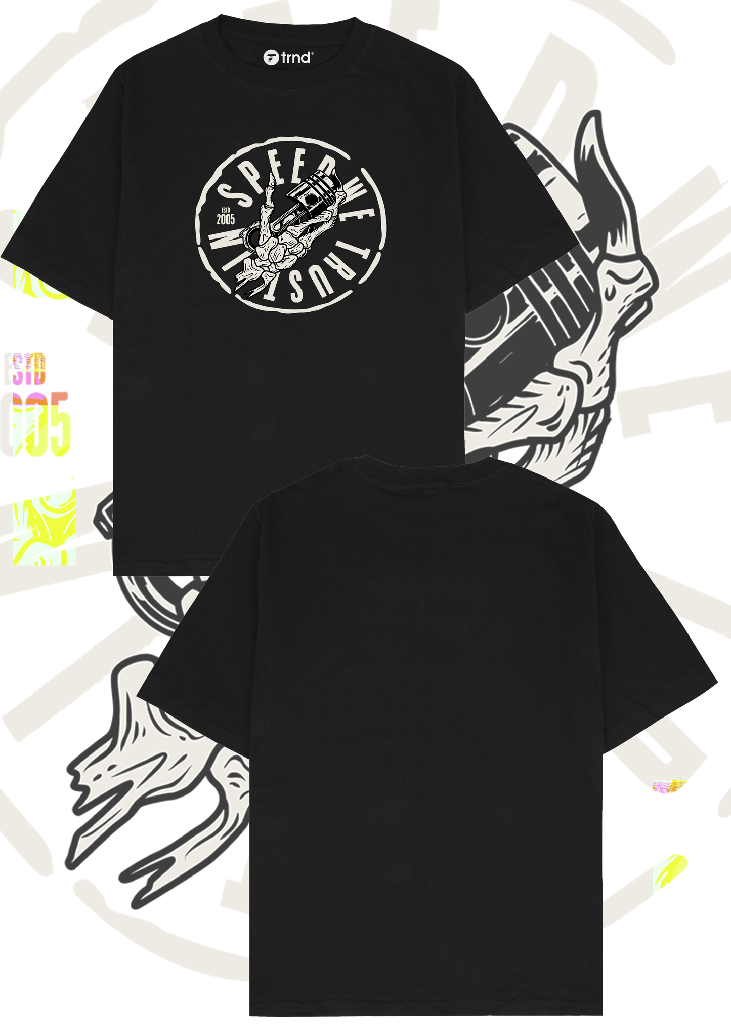 Speed Freak Trust T-Shirt - Trend Streetwear Graphic Tee