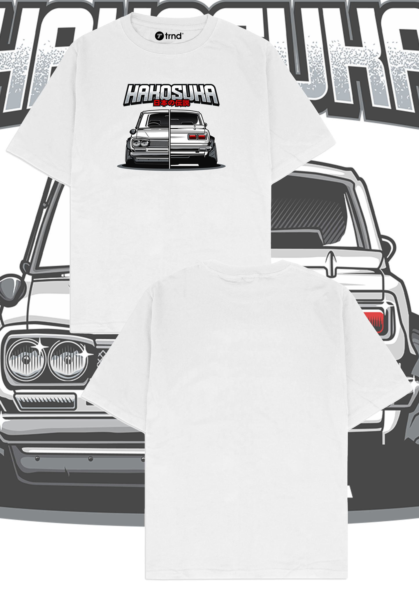 Nissan Hakosuka T-Shirt - Trend Streetwear Car Graphic Tee