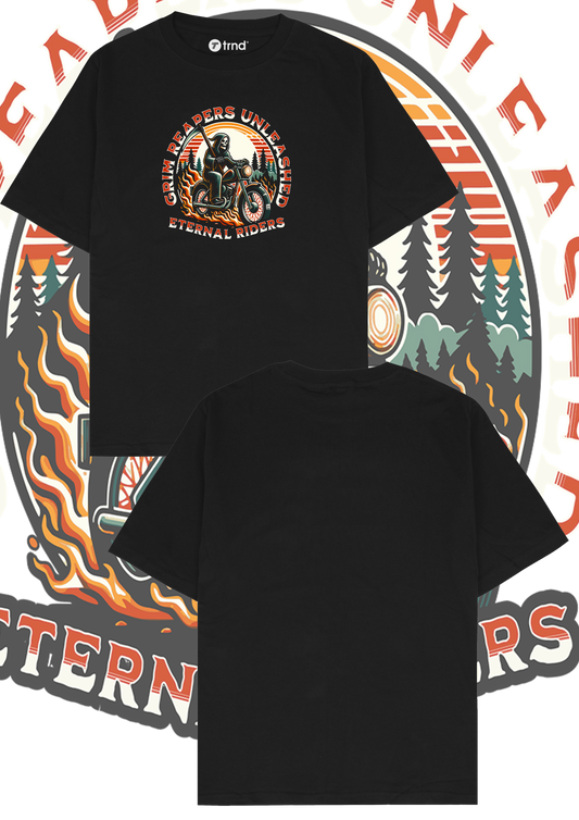 Grim Reapers Unleashed T-Shirt - Eternal Riders | TRND