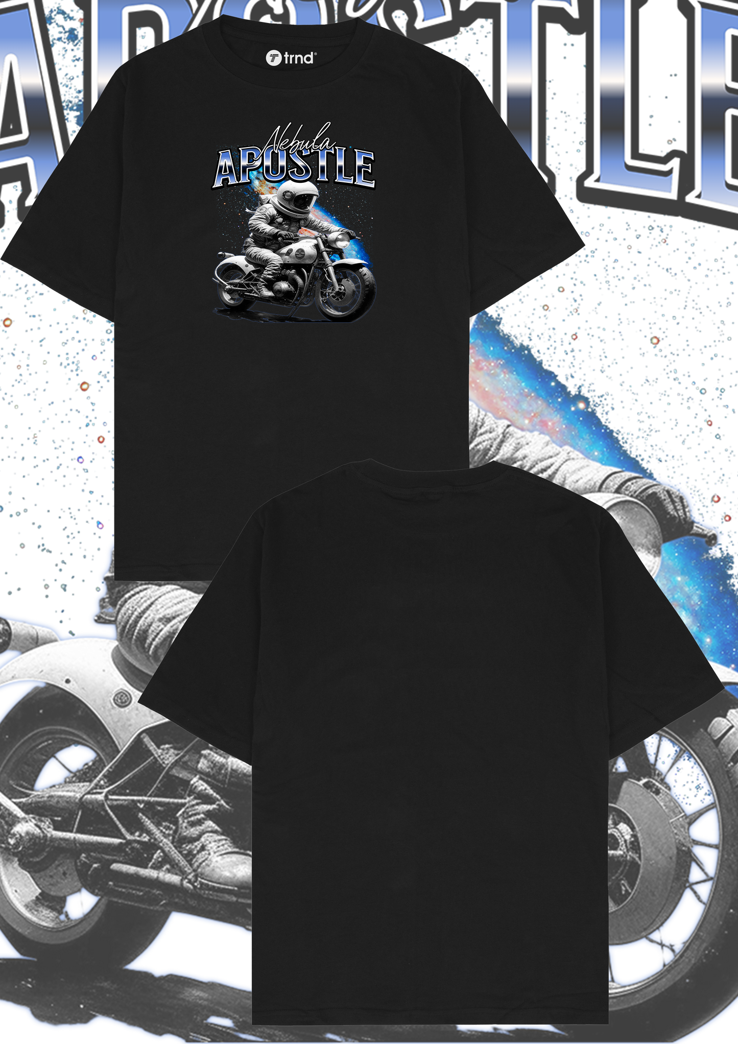 Nebula Apostle T-Shirt - Cosmic Journey | TRND