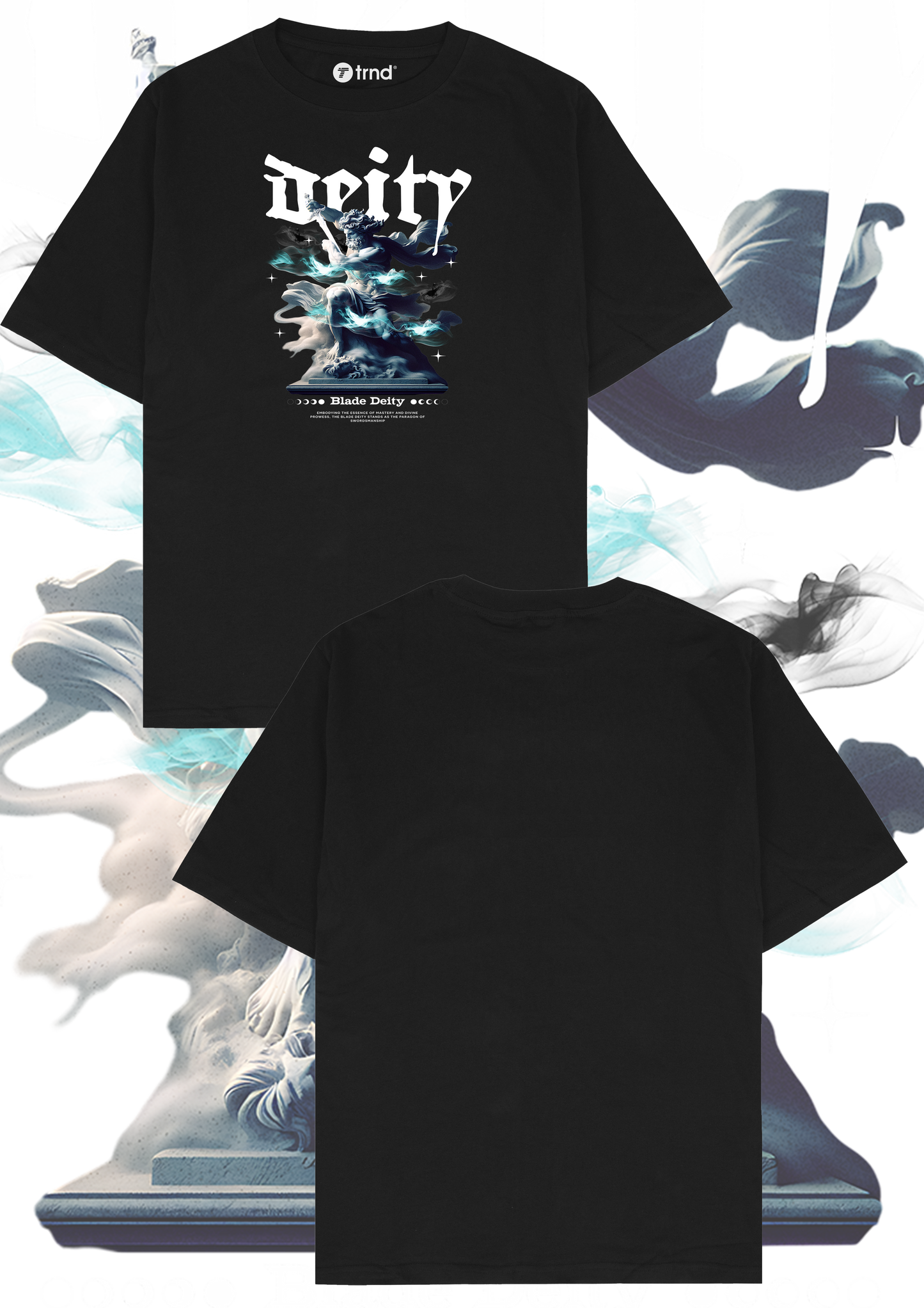 Blade Deity Graphic T-Shirt – Premium Streetwear by TRND