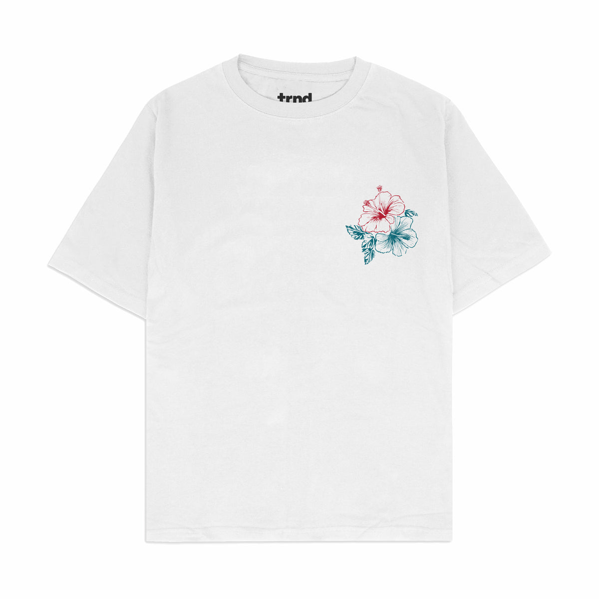 Aloha Tropical Hibiscus Graphic T-Shirt