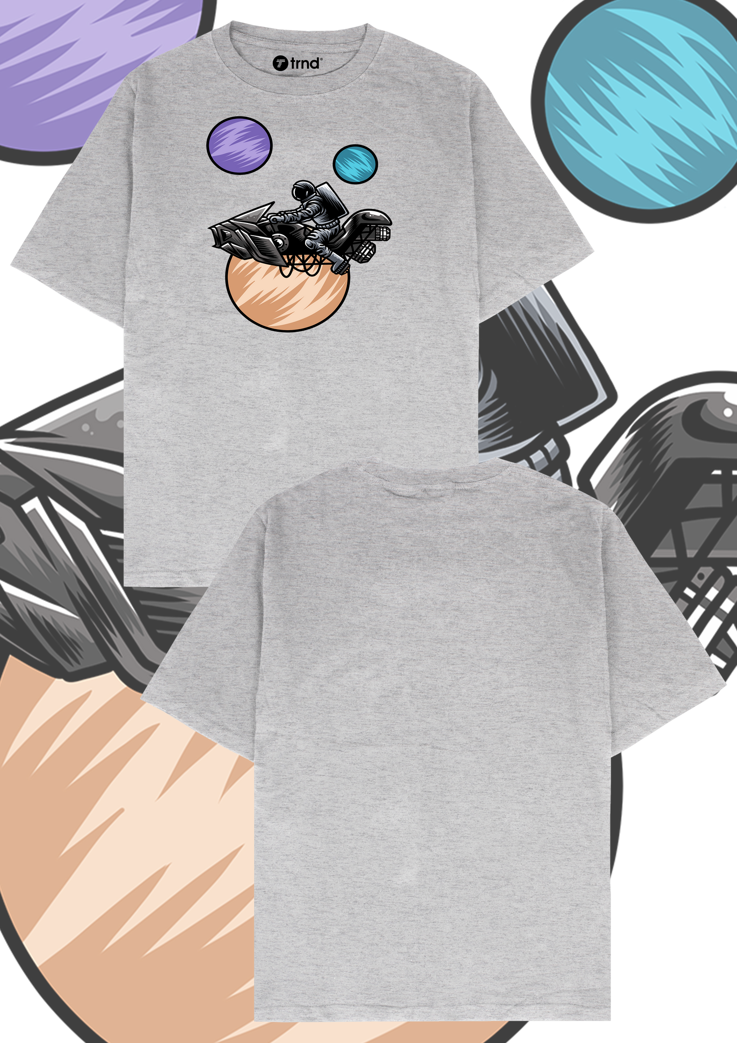 Galactic Rider T-Shirt - Interstellar Voyage | TRND