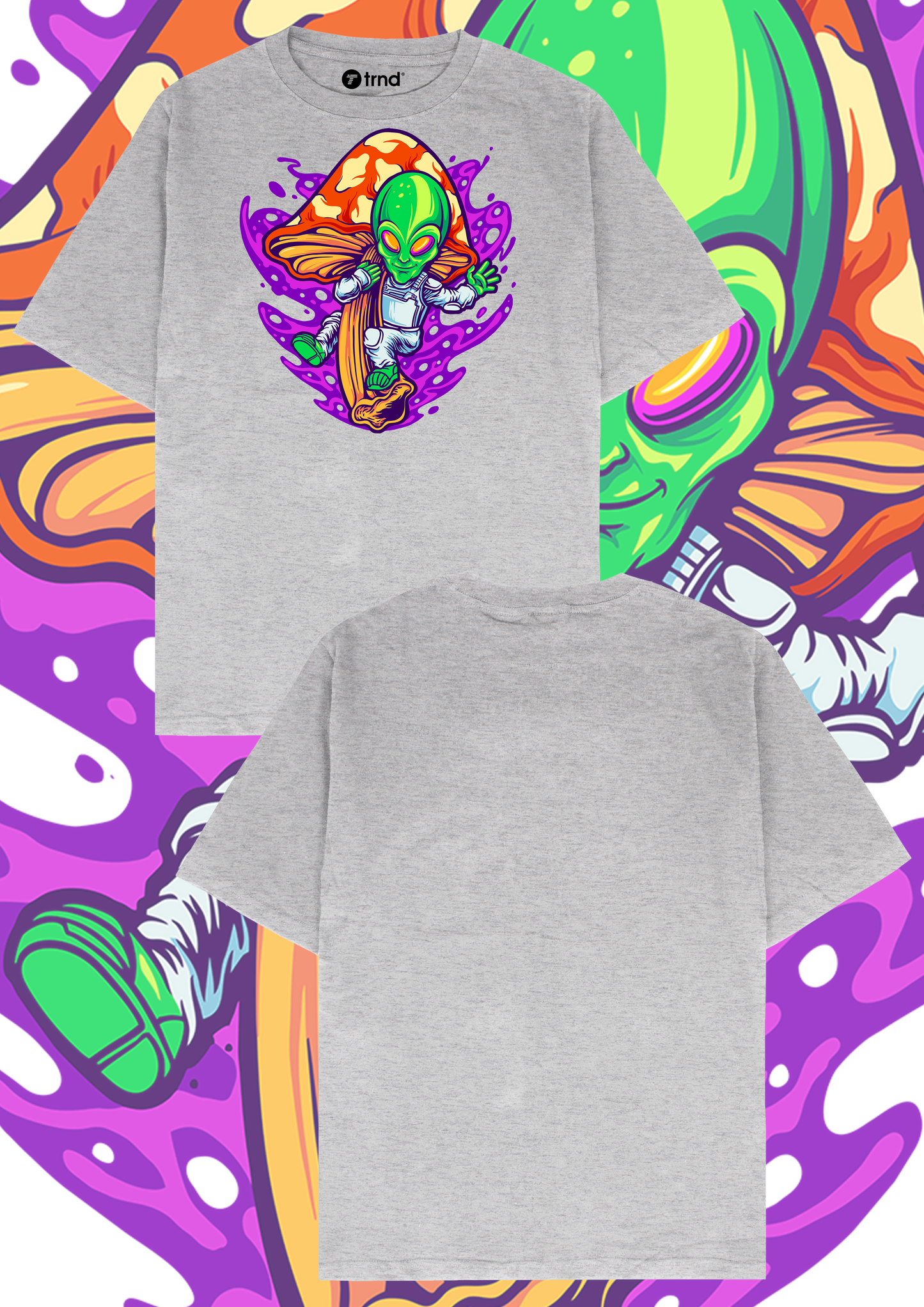 Mushroom Moonwalker T-Shirt - Galactic Groove | TRND