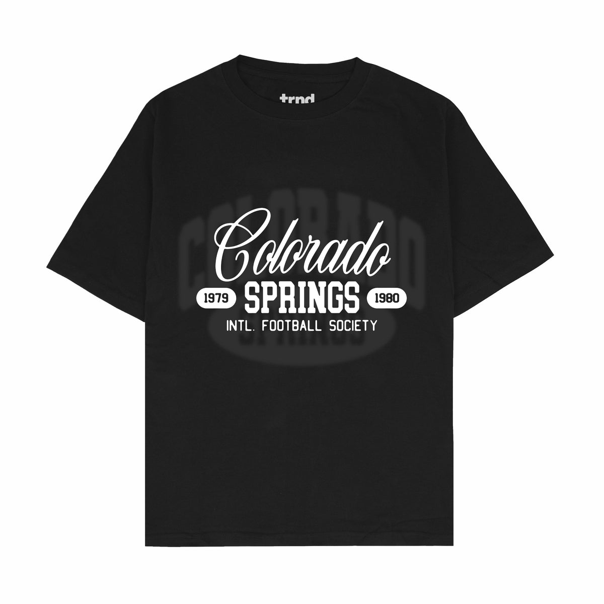 Colorado Springs International Football Society Graphic T-Shirt