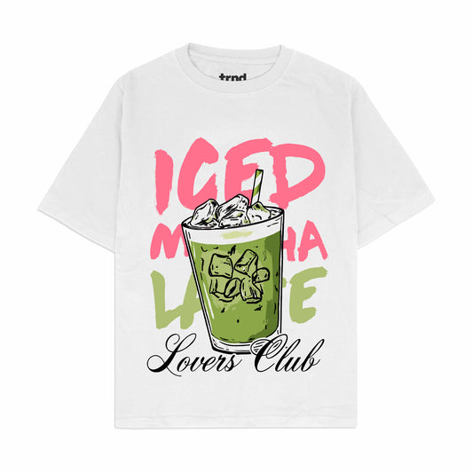 Iced Matcha Club Lovers Graphic T-Shirt