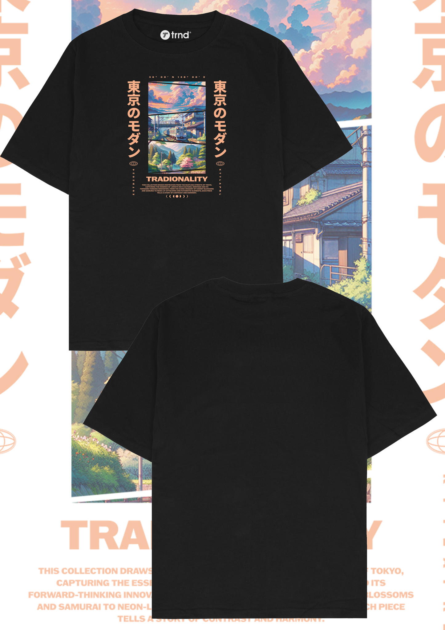 Traditionality T-Shirt – Stylish Anime-Inspired Graphic Tee