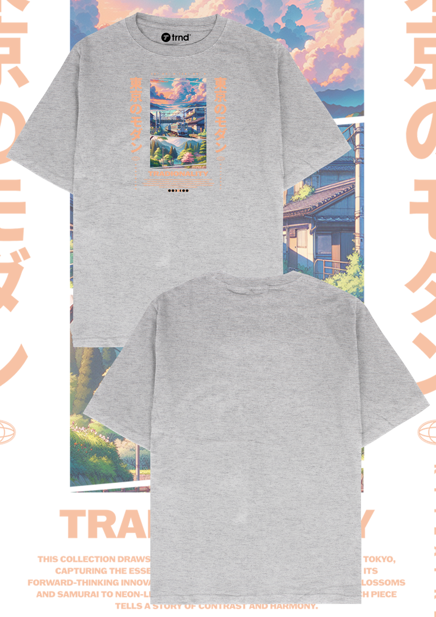 Traditionality T-Shirt – Stylish Anime-Inspired Graphic Tee