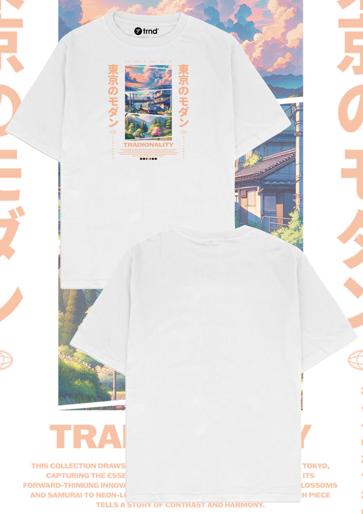 Traditionality T-Shirt – Stylish Anime-Inspired Graphic Tee