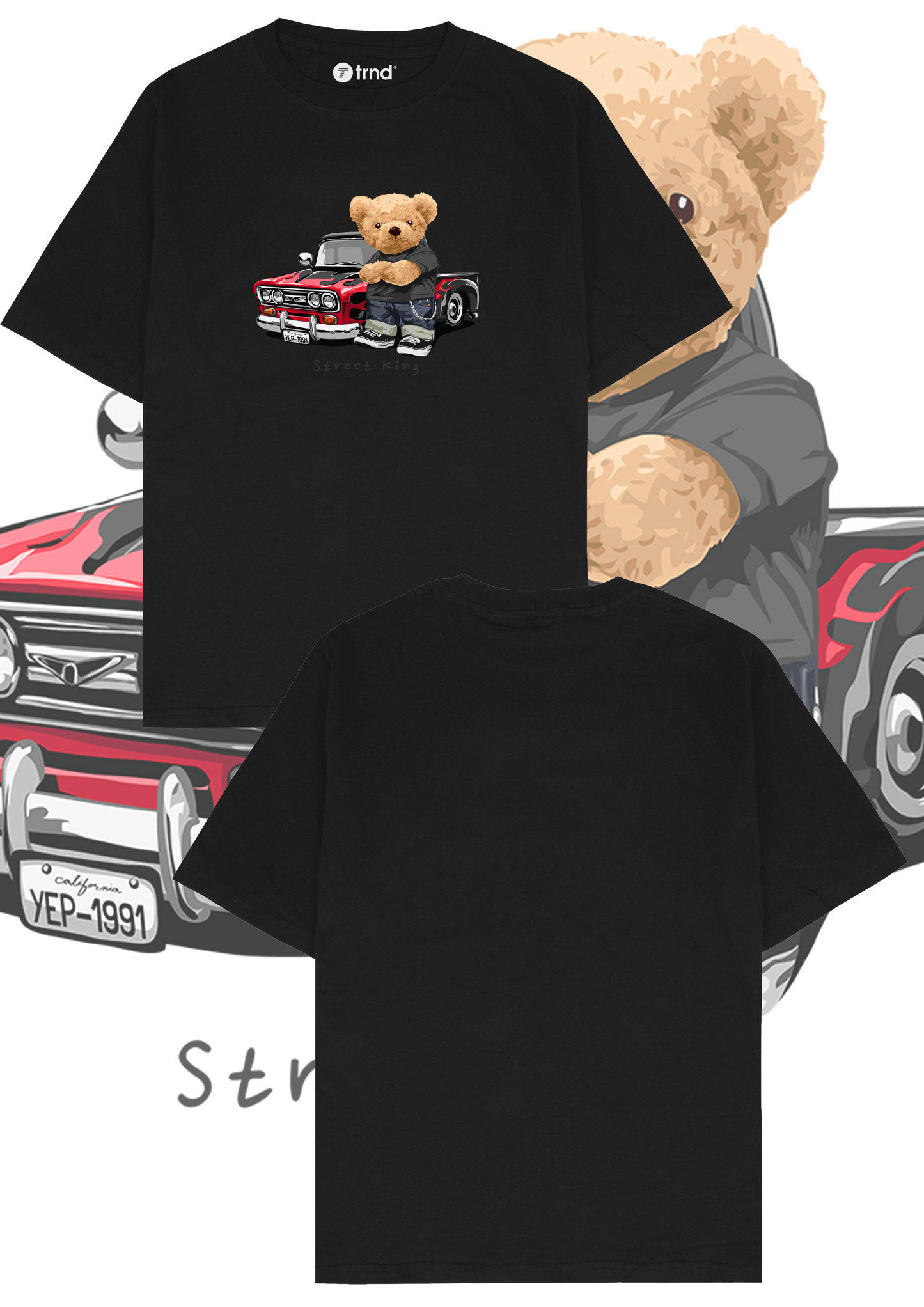 Street King Urban Teddy Bear By TRND