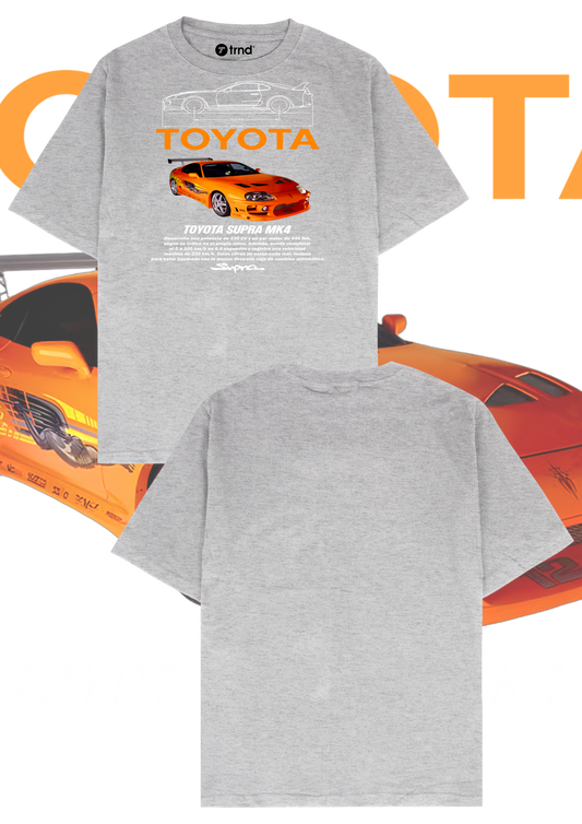 Toyota Supra MK4 T-Shirt - Trend Streetwear Car Graphic Tee