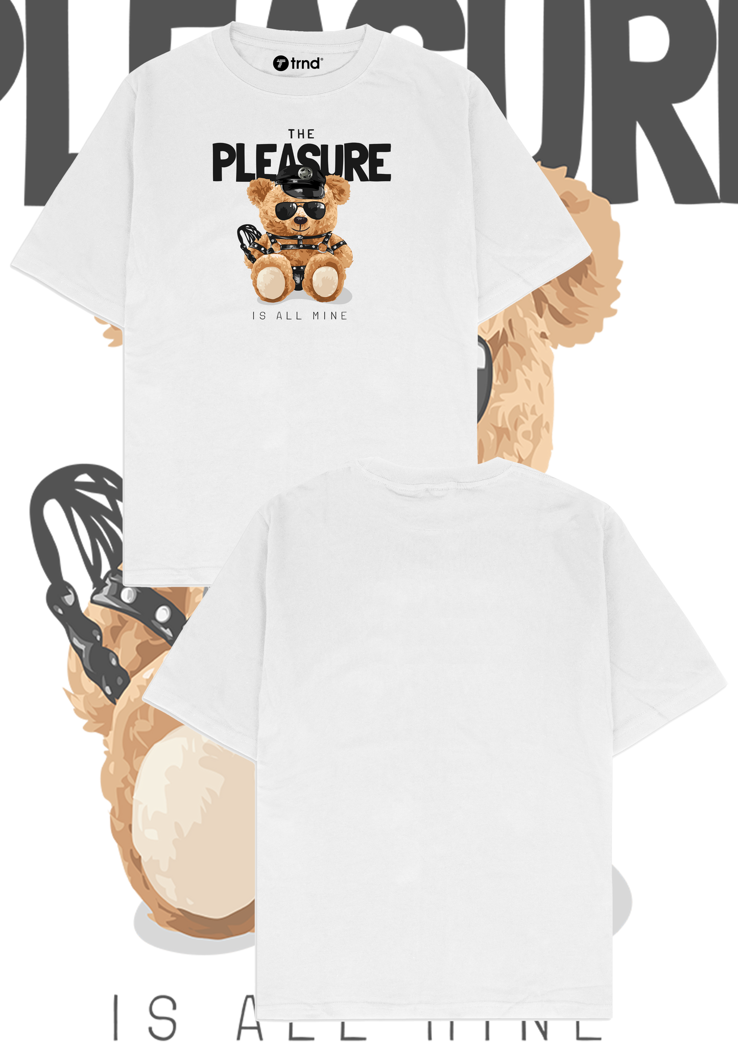 The Pleasure Is All Mine Urban Teddy Bear By TRND