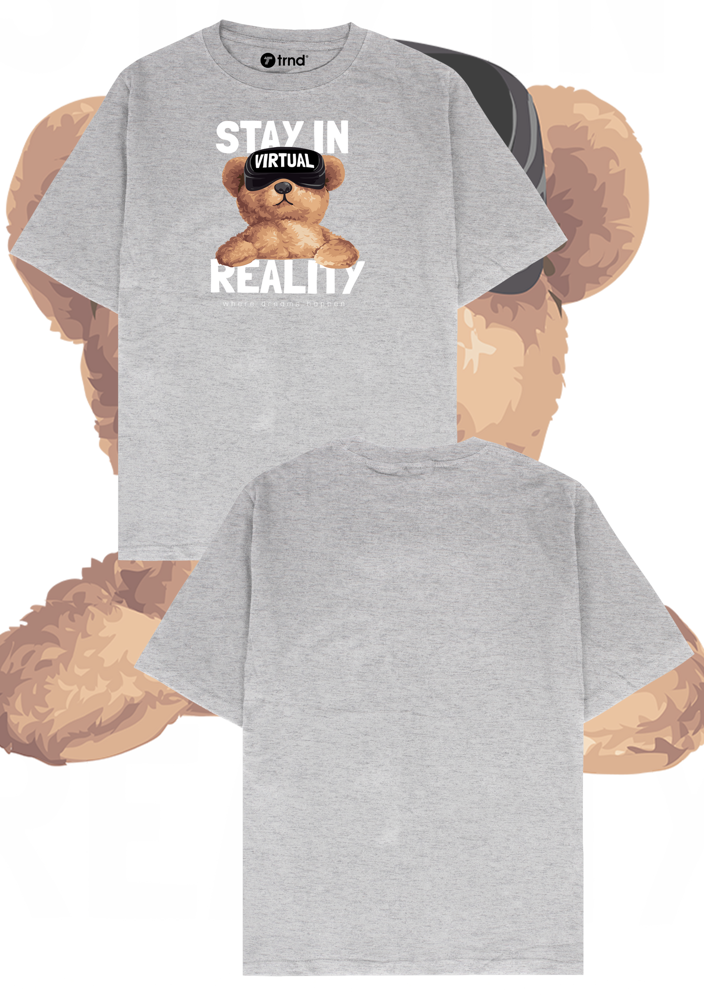 Stay In Virtual Reality Urban Teddy Bear By TRND