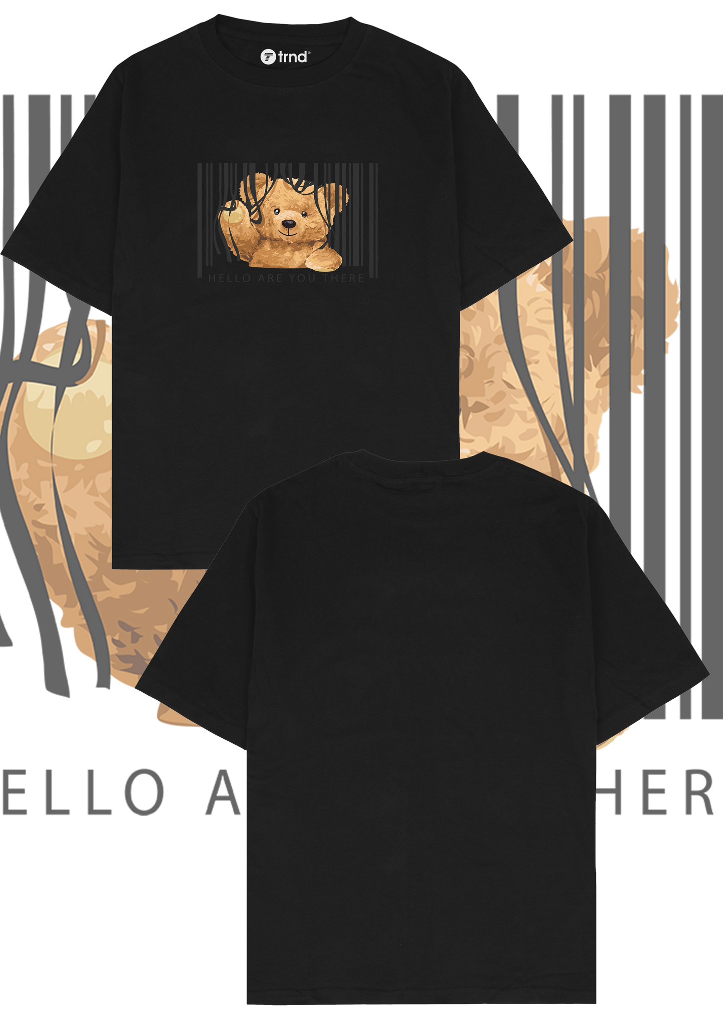 Hello Are You There Urban Teddy Bear By TRND