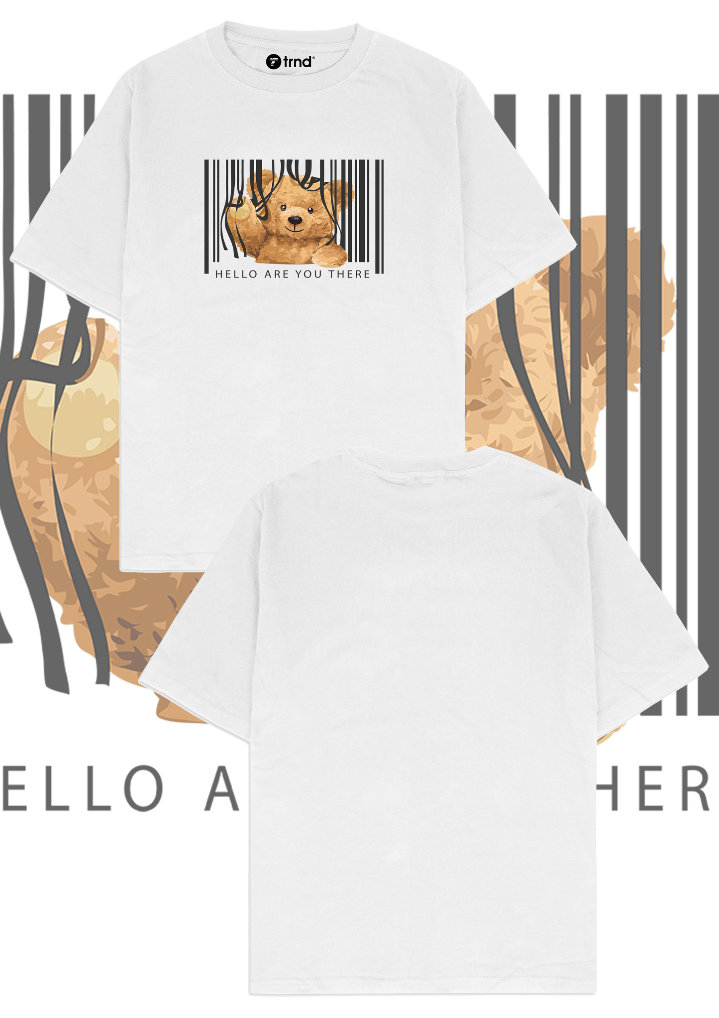 Hello Are You There Urban Teddy Bear By TRND