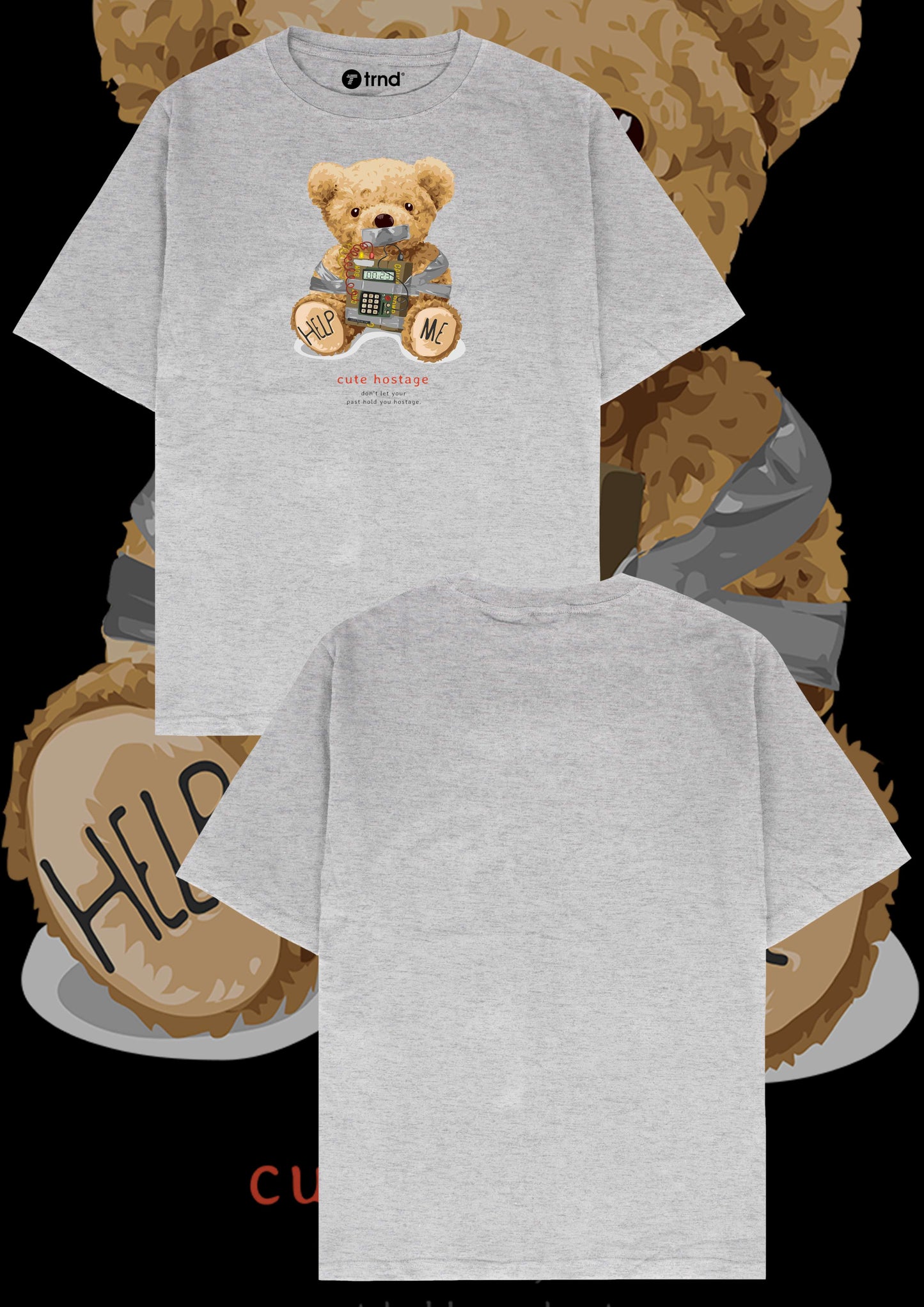 Quirky Cute Hostage Urban Teddy Bear By TRND
