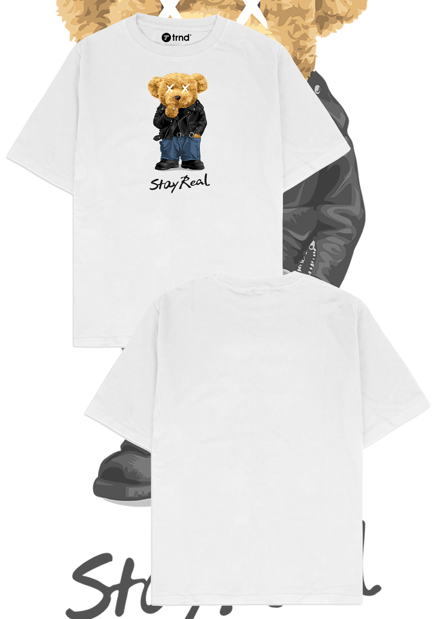 Edgy Teddy Urban Teddy Bear By TRND