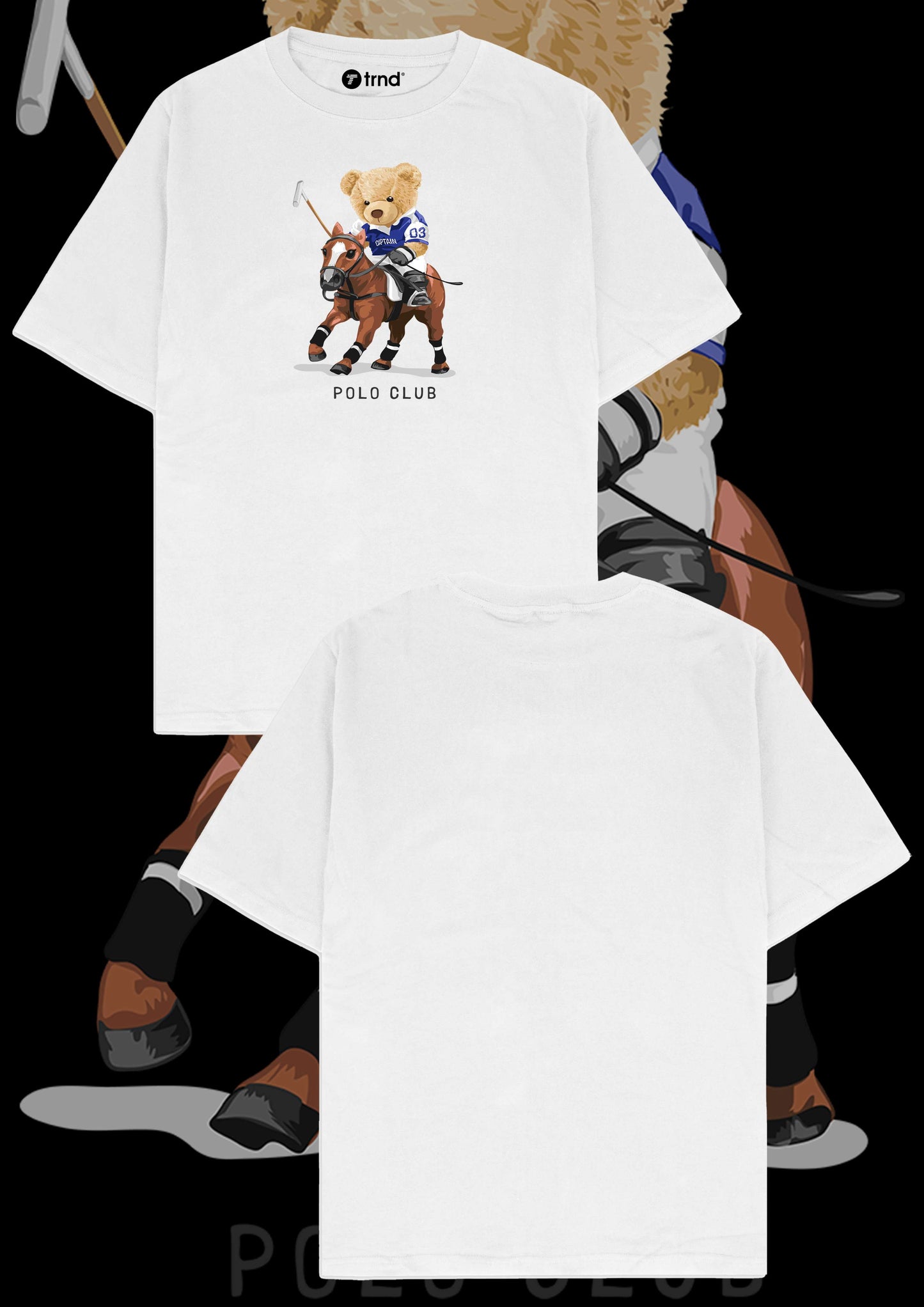 Elegant Teddy Bear Polo Club By TRND