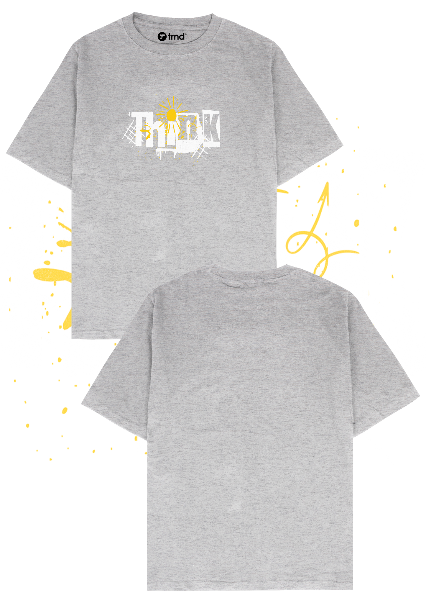 Spark Sunburst T-Shirt - Abstract Energy Tee | TRND