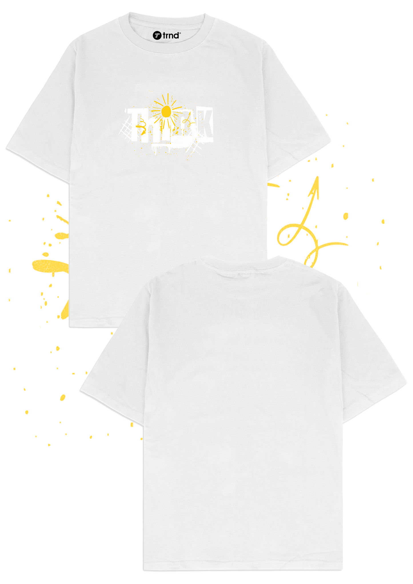 Spark Sunburst T-Shirt - Abstract Energy Tee | TRND