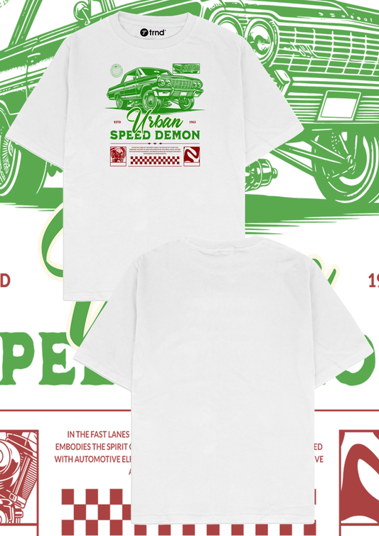 Chevrolet Impala Urban Speed Demon T-Shirt - Trend Streetwear Car Graphic Tee