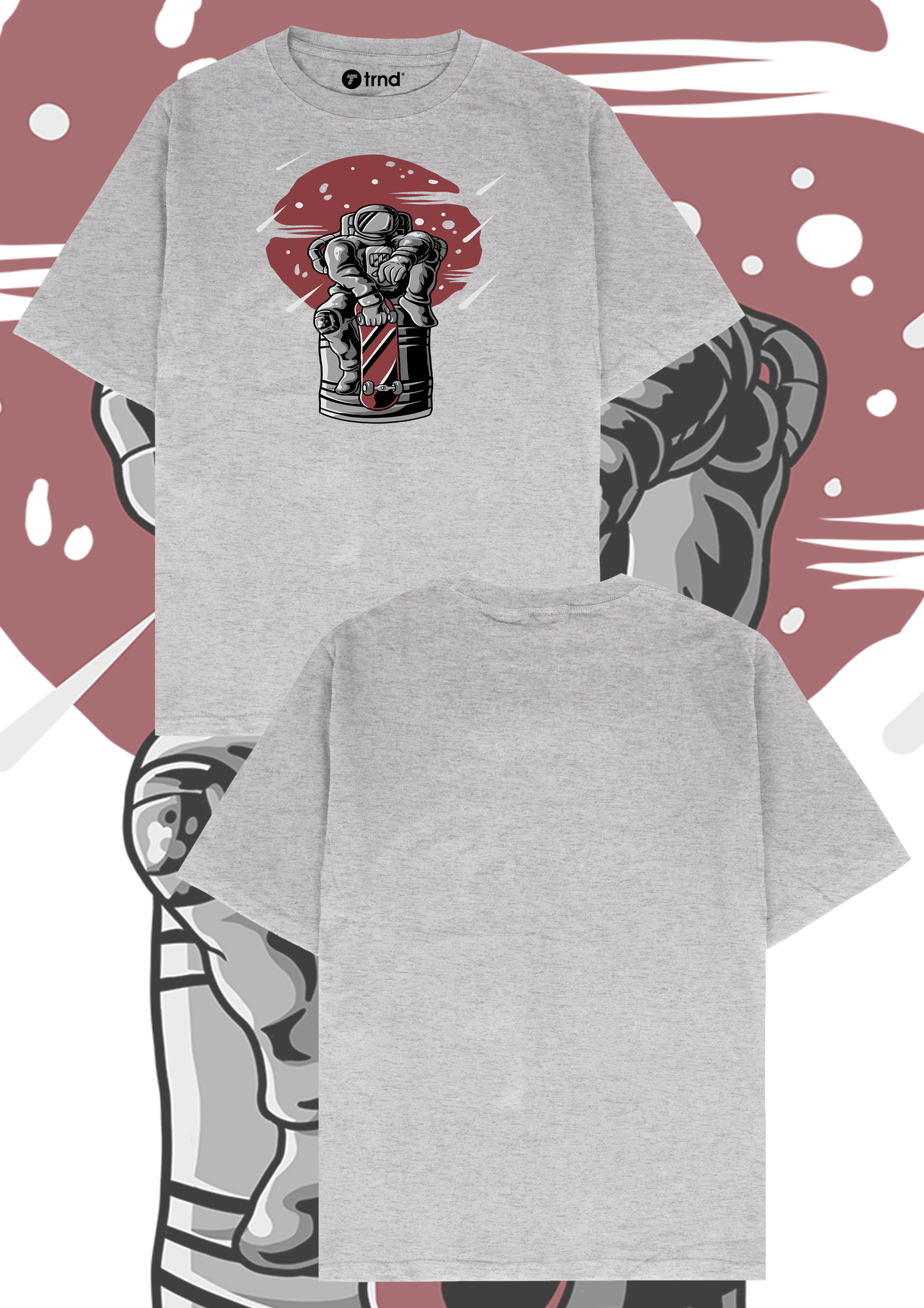 Lunar Drifter T-Shirt - Cosmic Reflection | TRND