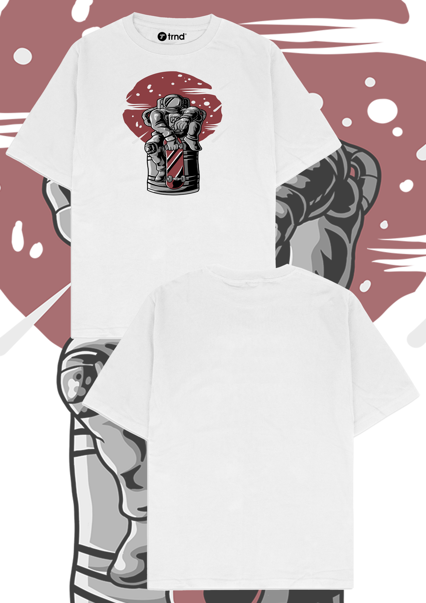 Lunar Drifter T-Shirt - Cosmic Reflection | TRND