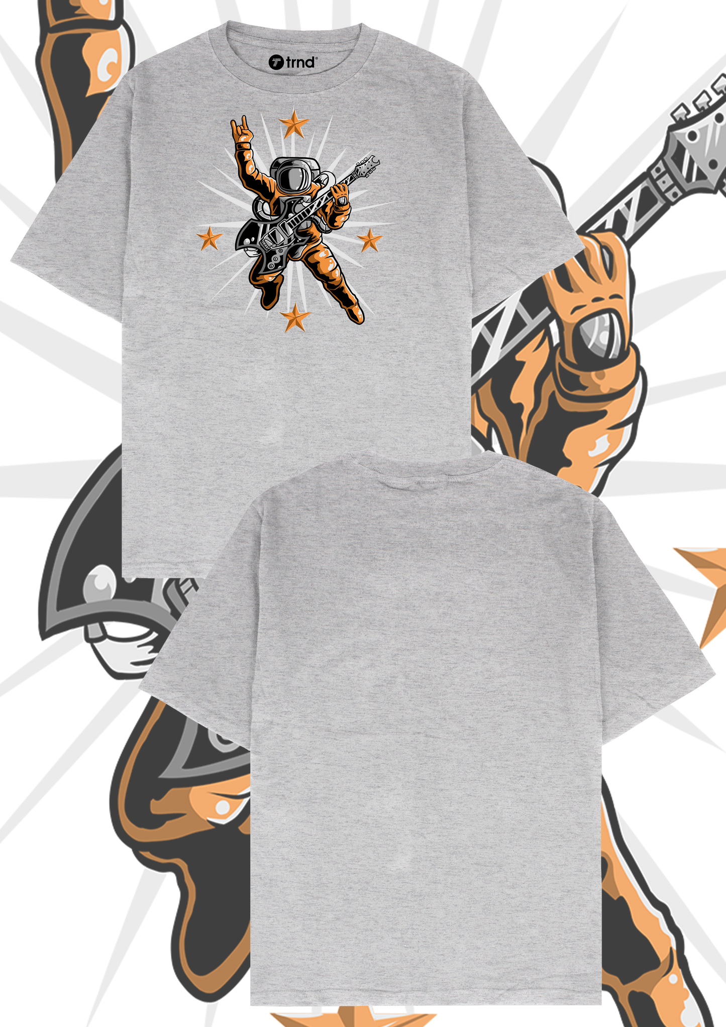 Galactic Rockstar T-Shirt - Cosmic Soundwave | TRND