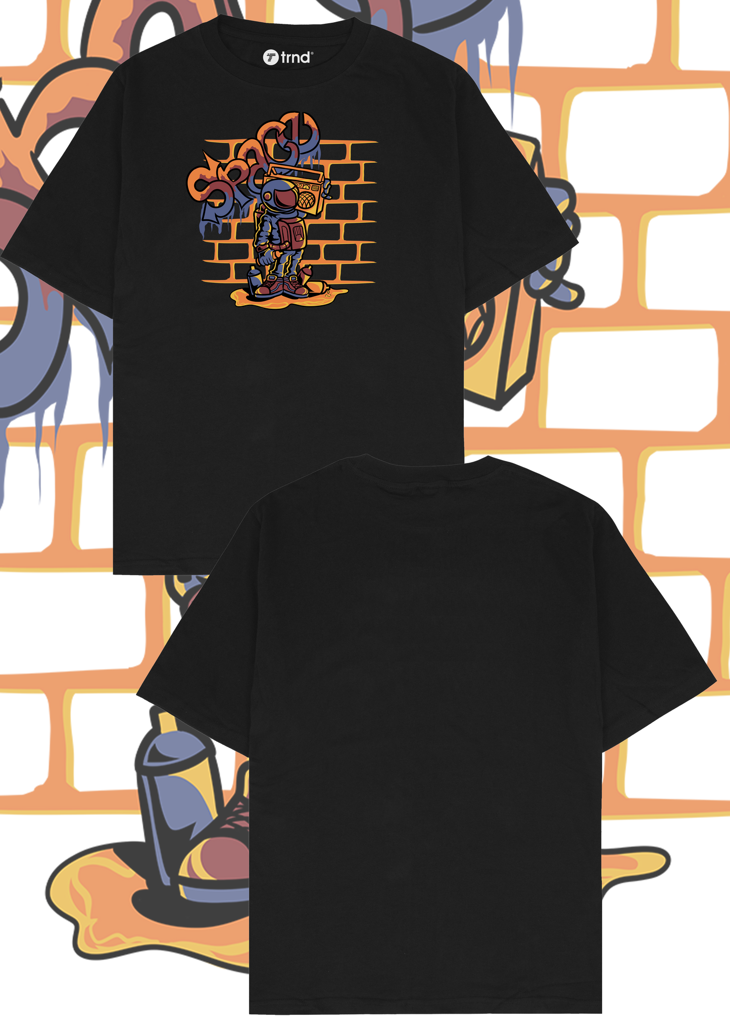 Cosmic DJ T-Shirt - Astronaut Beats | TRND